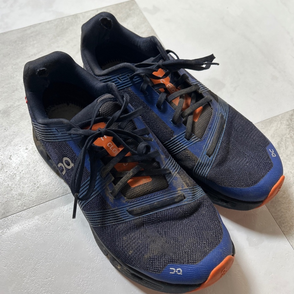 On Cloudgo Men’s 9 Indigo/Ink Navy Blue Sneakers